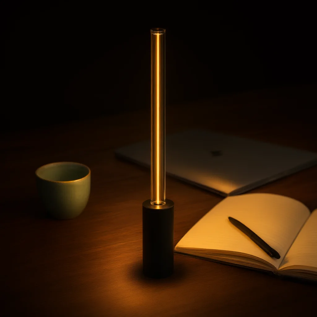 Glow Stick Desk Lamp